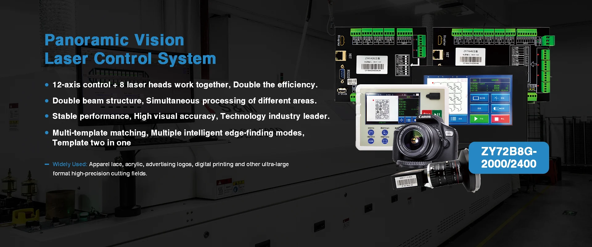 Panorama Vision Laser Control System Factory