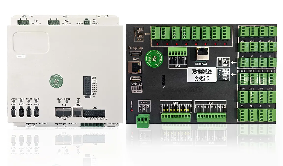 ZJE716-130 Ethercat Laser Control Card For Galvanometer Dual Flight