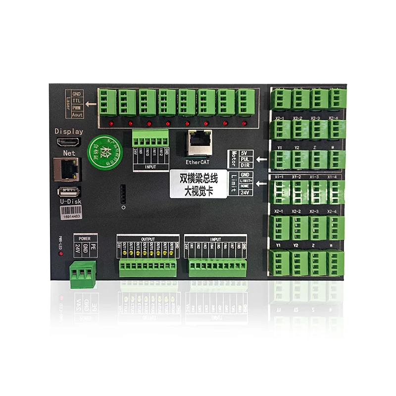 ZJE716-130-2000N Ethercat Laser Control System til galvanometer dobbeltflyvning