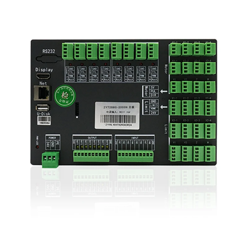 ZY72B8G-2000 Panorama Vision Laser Control System til markering af storformat